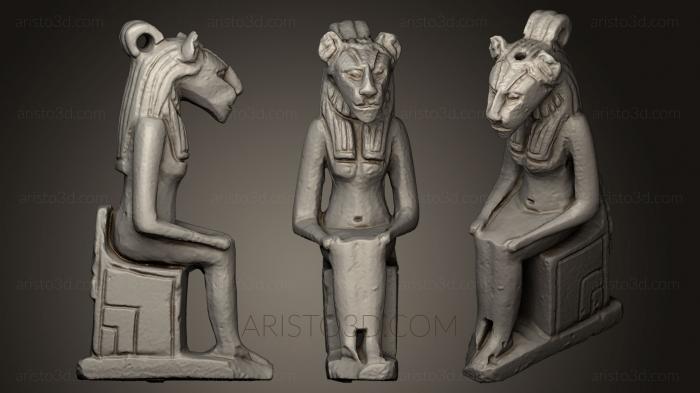 Egyptian statues and reliefs (STKE_0056) 3D model for CNC machine